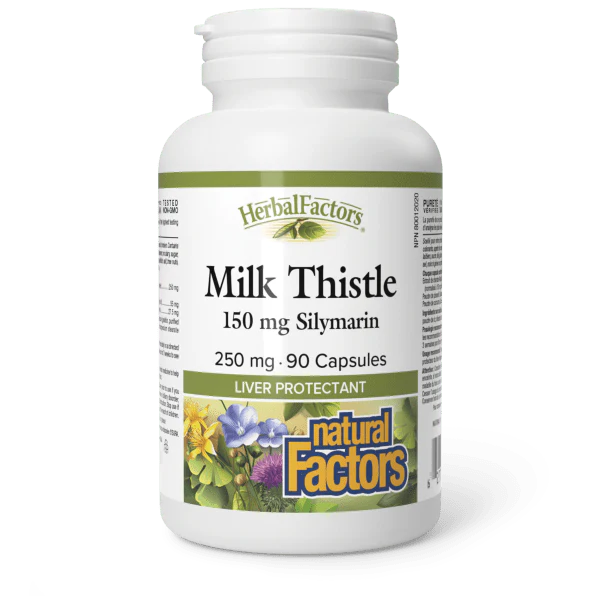 Natural Factors Milk Thistle 90 Capsules