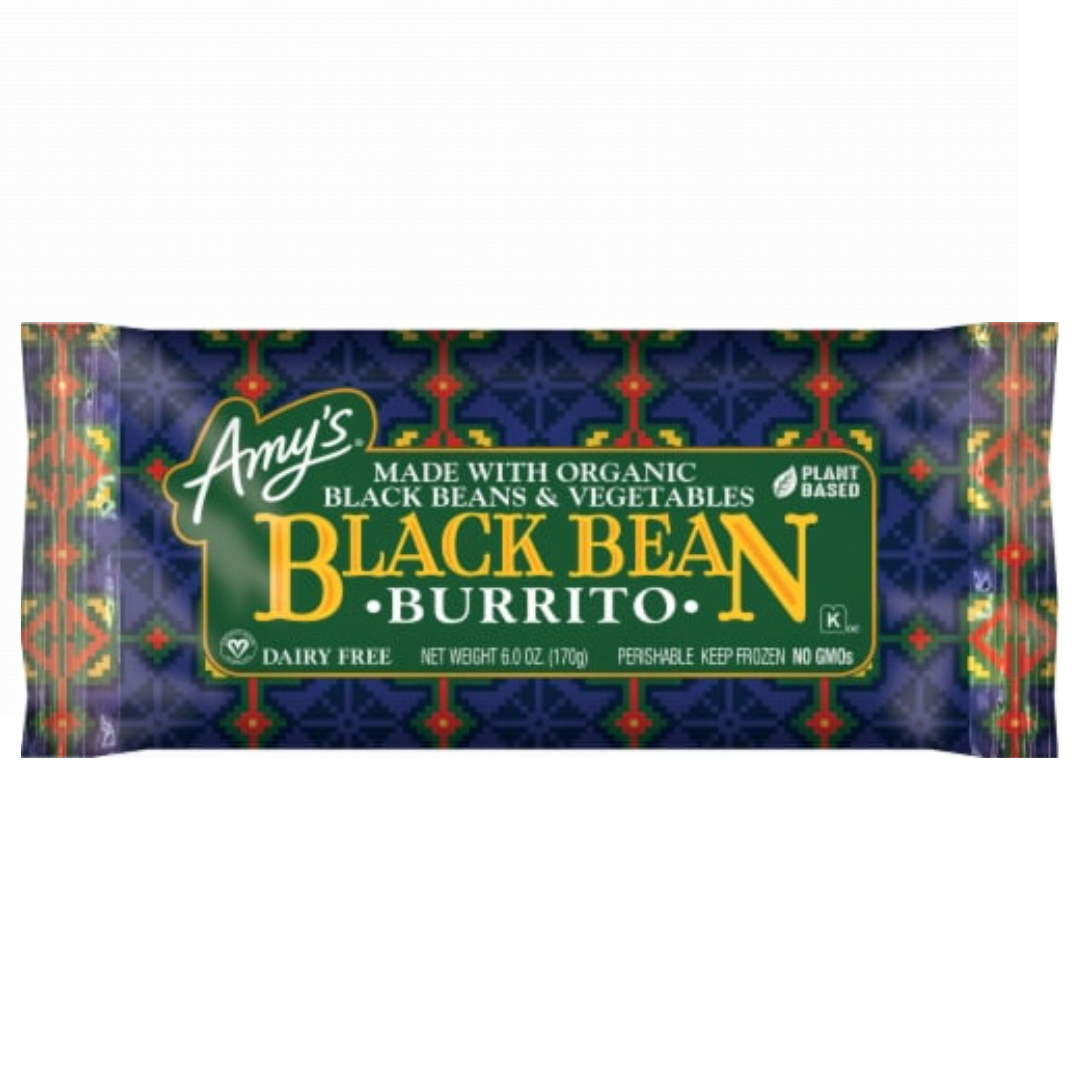 Amy's Black Bean Burrito 170G
