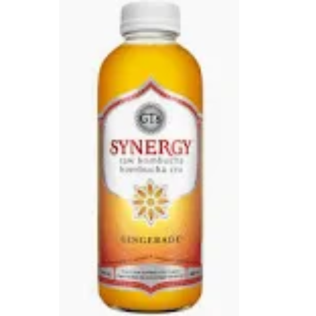 GT's Synergy Gingerade Kombucha 480ml (Refrigerated)