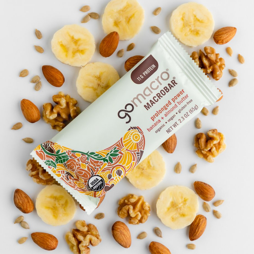 GoMacro Banana Almond Butter Bar 65g