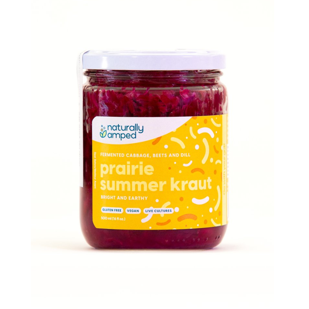 Naturally Amped Prairie Summer Kraut 500ml