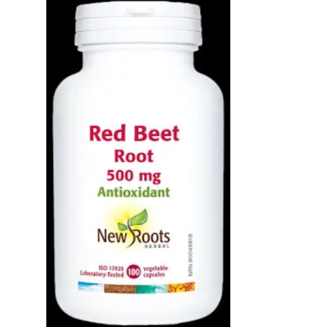 New Roots Red Beet Root 500mg 100Cap