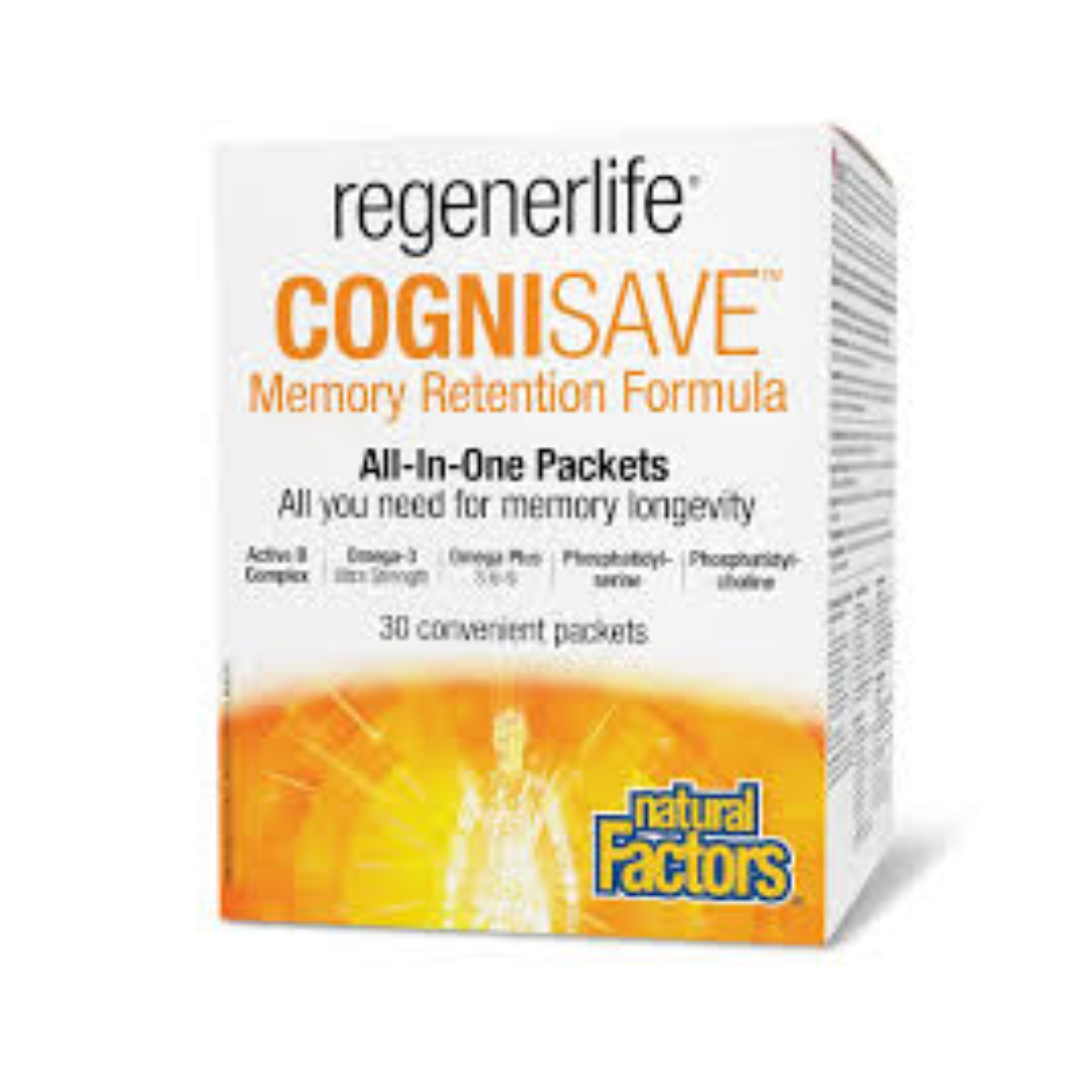 Natural factors CogniSave Memory Retention Formula 30 sachets