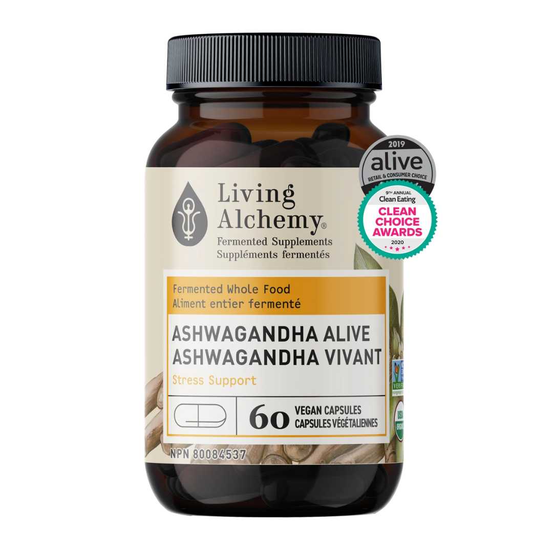 Living Alchemy Ashwagandha Alive 60 Veg Caps