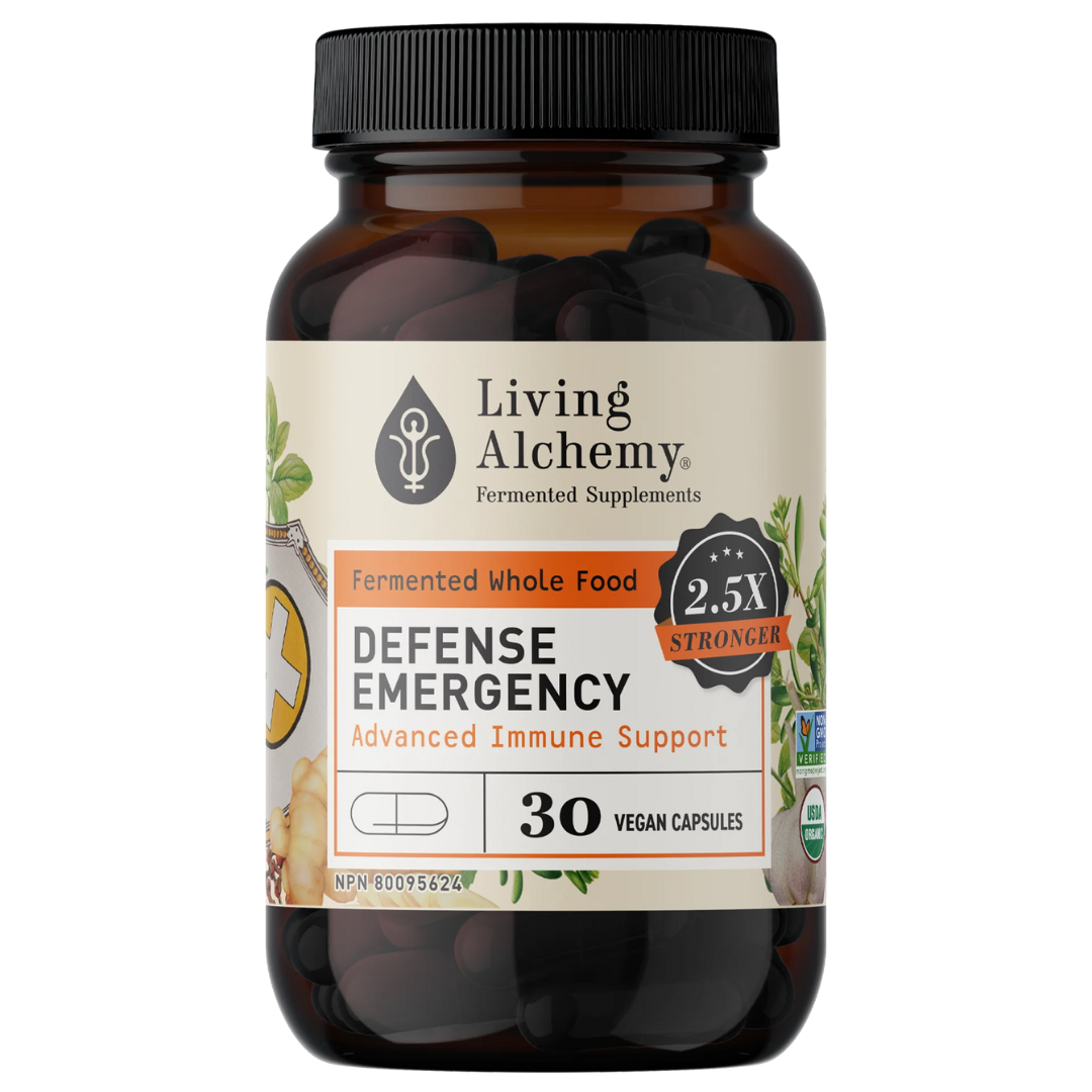 Living Alchemy Defense Emergency 30 Veg Cap