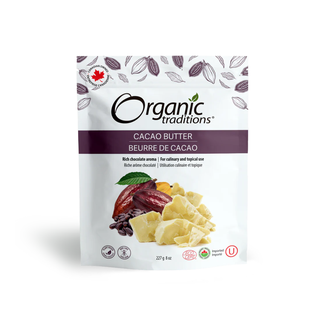 Organic Traditions Cacao Butter 227g