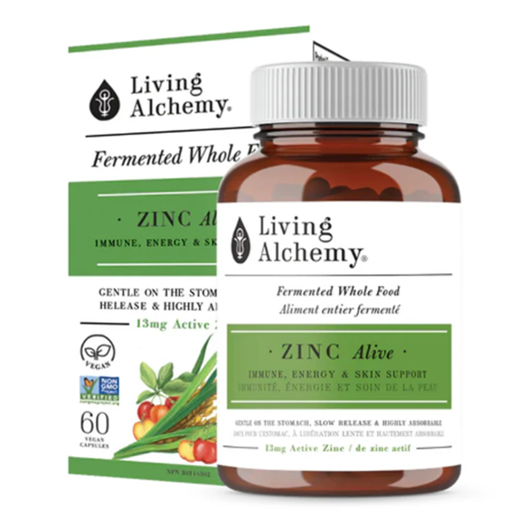 Living Alchemy Zinc 60 Veg Capsules