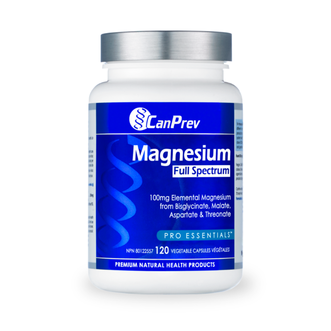 Canprev Magnesium Full Spectrum 120 Veg Capsules