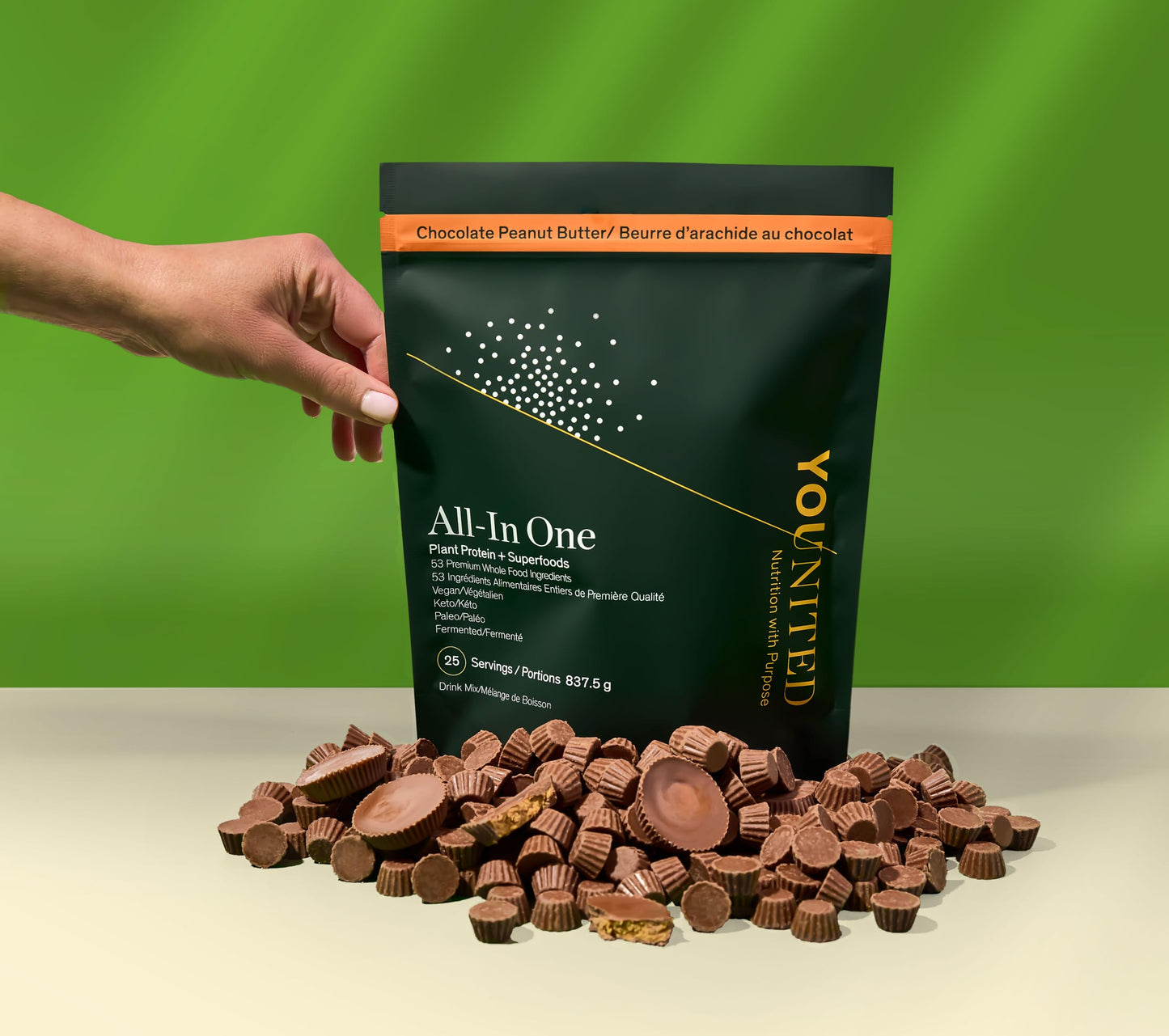 Younited All-in-one Protein + Superfood Chocolate Peanut Butter 837.5g