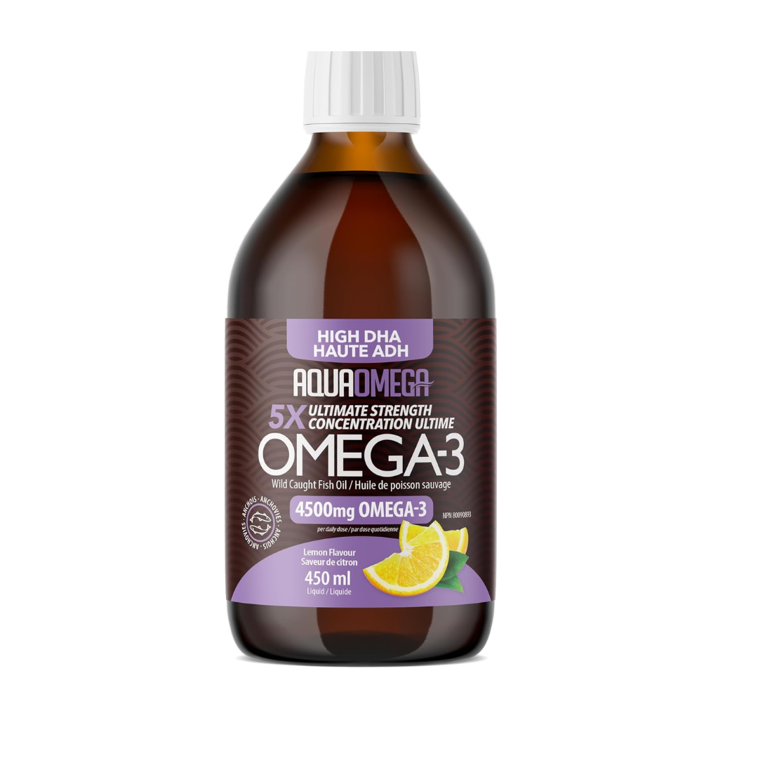 AquaOmega High DHA Lemon 450ml