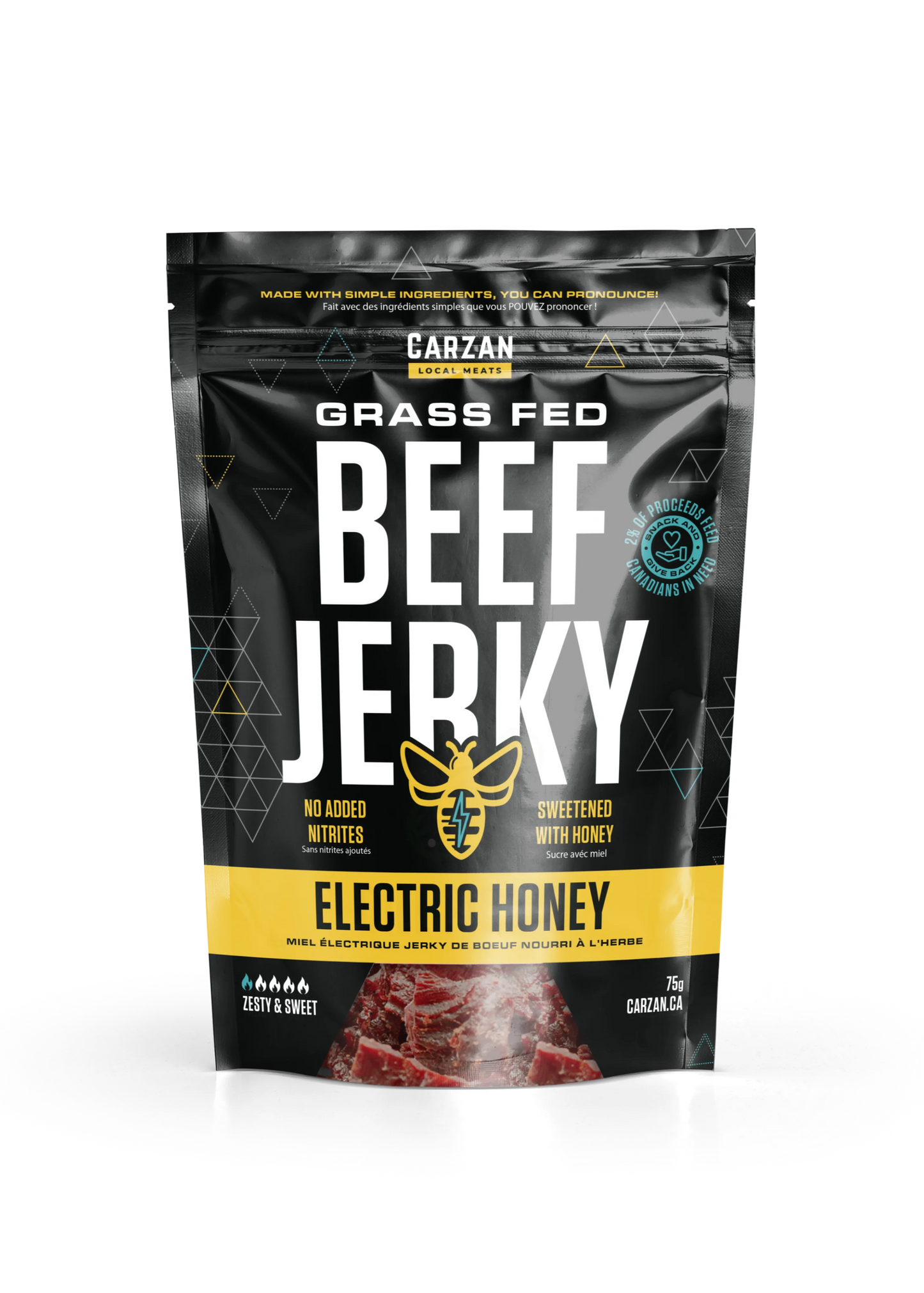 Carzan Electric Honey Jerky Bar 70g