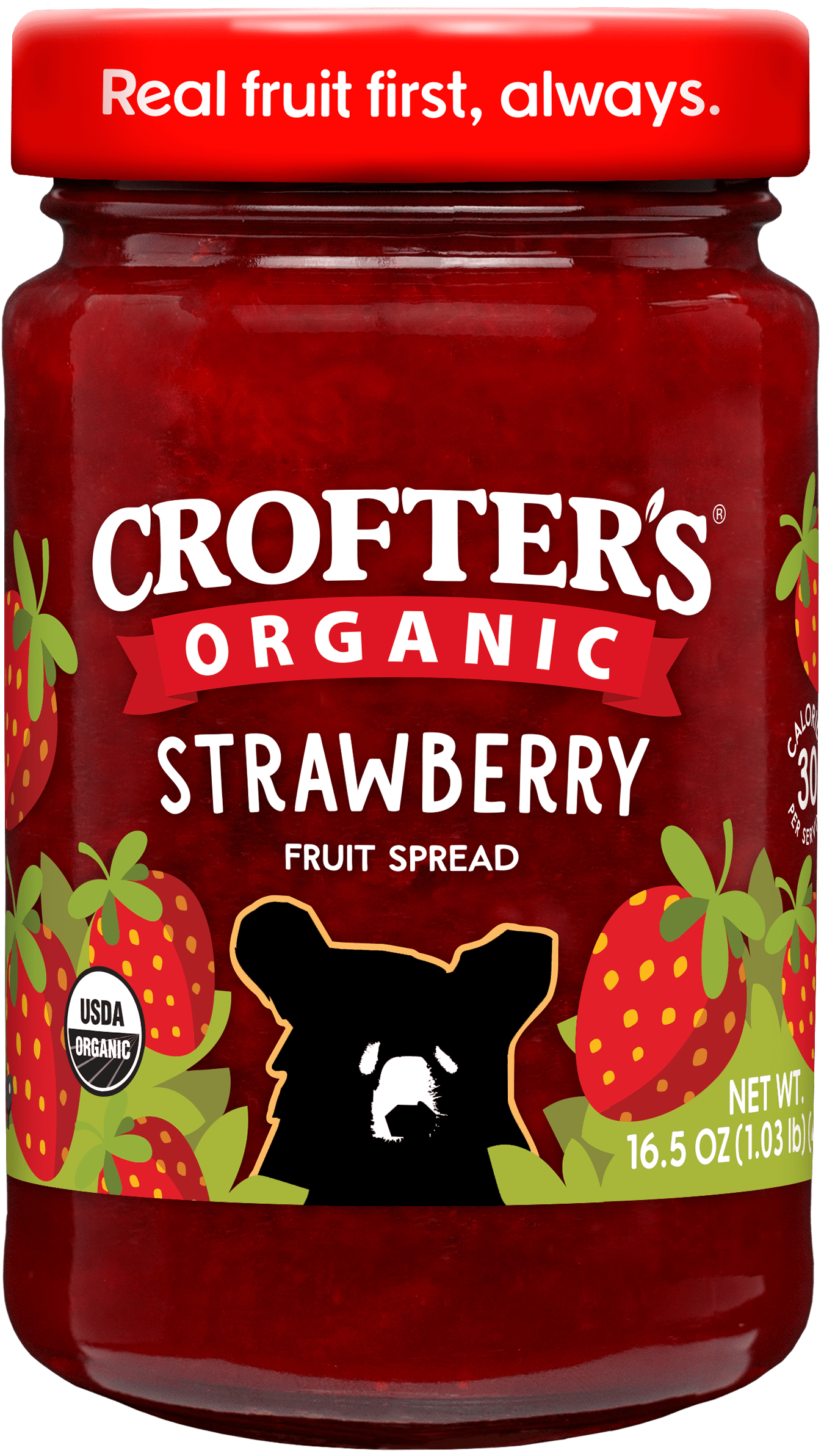 Crofters Organic Strawberry Spread 975ml
