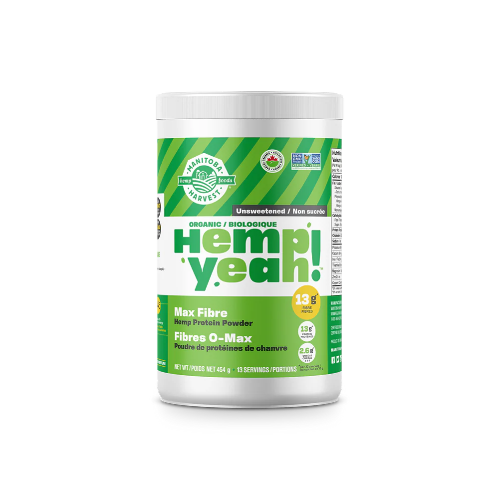 Manitoba Harvest Hemp Yeah Max Protein Hemp Unsweetened 454g