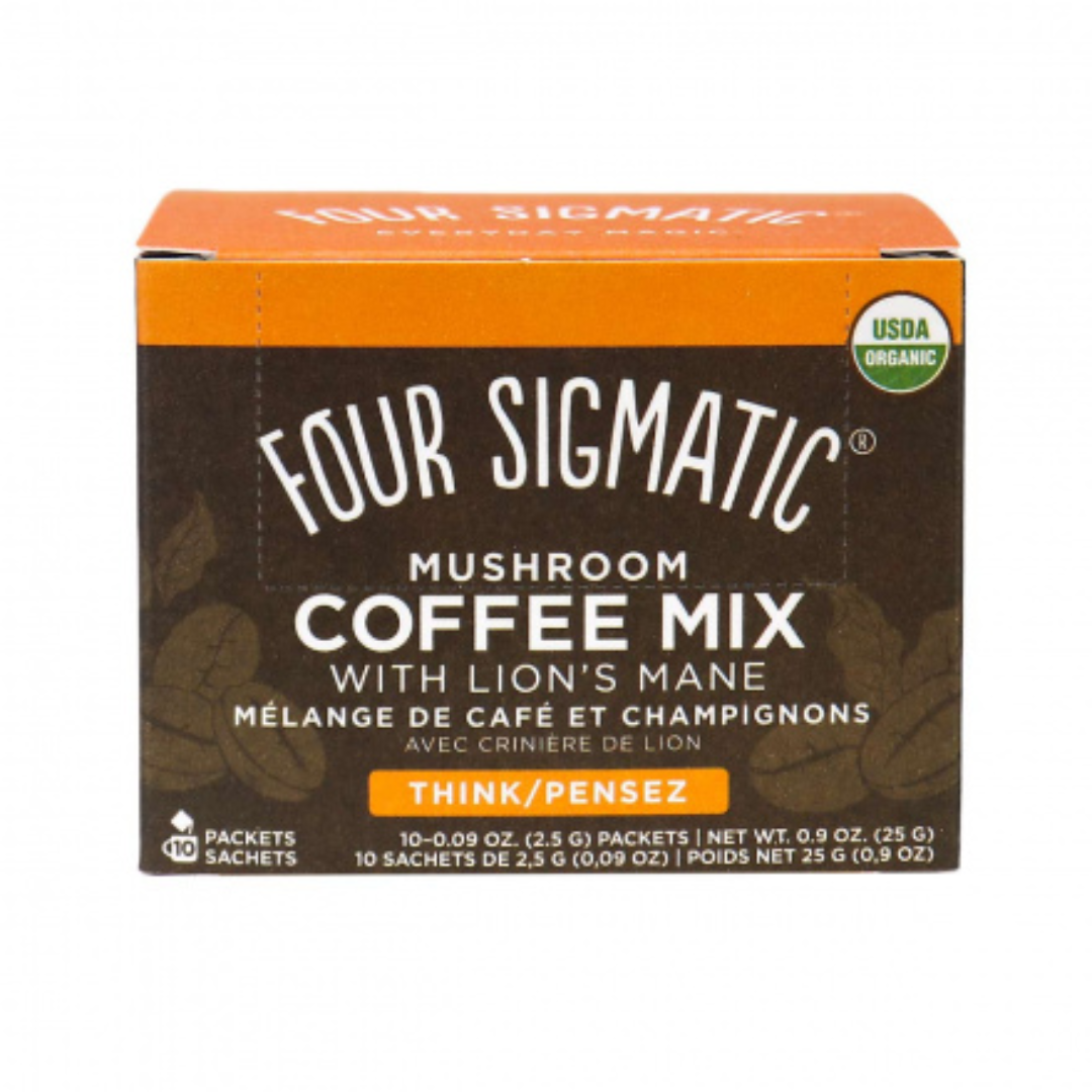 Four Sigmatic Mushroom Coffee Mix with Lion's Mane 10 Packets