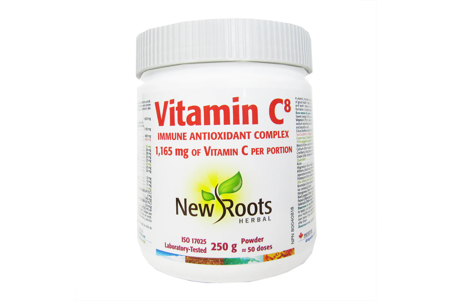 New Roots Vitamin C8 Powder 250g