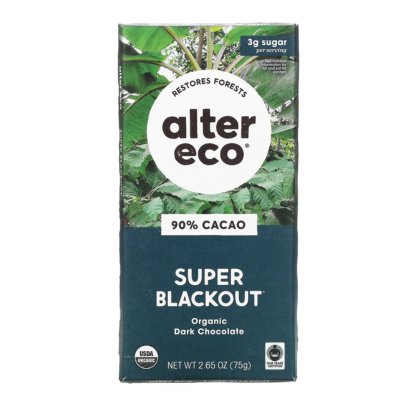 Alter Eco Super Blackout 90% Cacao Bar