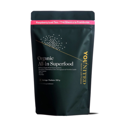 Younited All-in Superfood Raspberry Iced Tea 292g