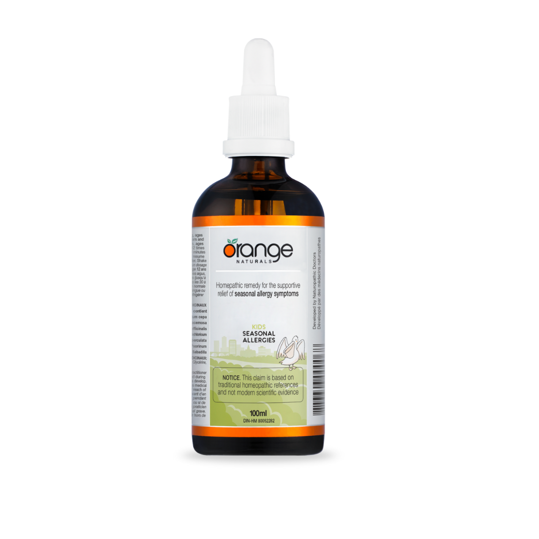 Orange Naturals Kids Seasonal Allergies Homeopathic 100ml
