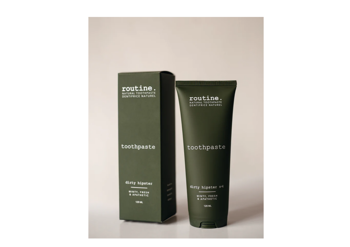 Routine Dirty hipster Natural Toothpaste 120ml