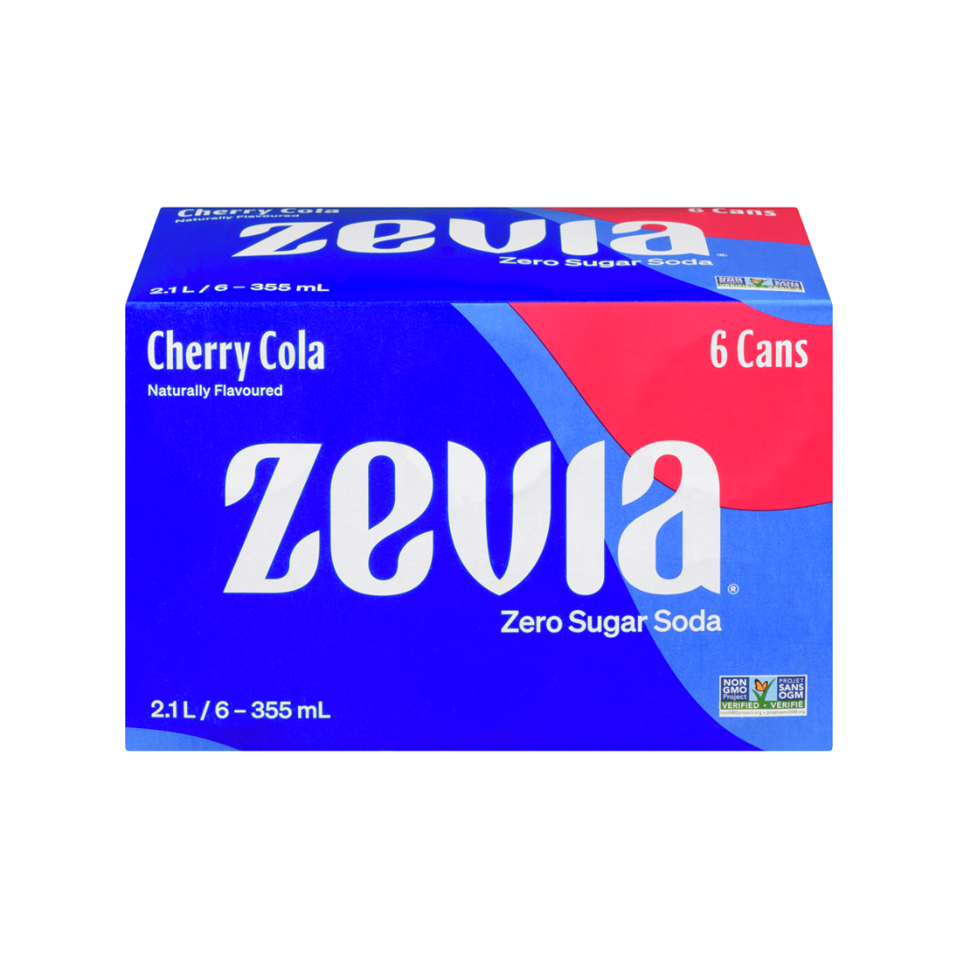 Zevia Cherry Cola 6 Cans
