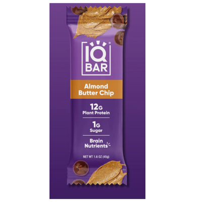 IQ bar Almond Butter Chip 45g