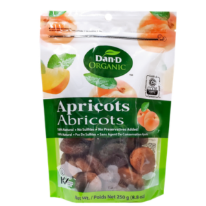 Dan-D Organic Apricots 250g