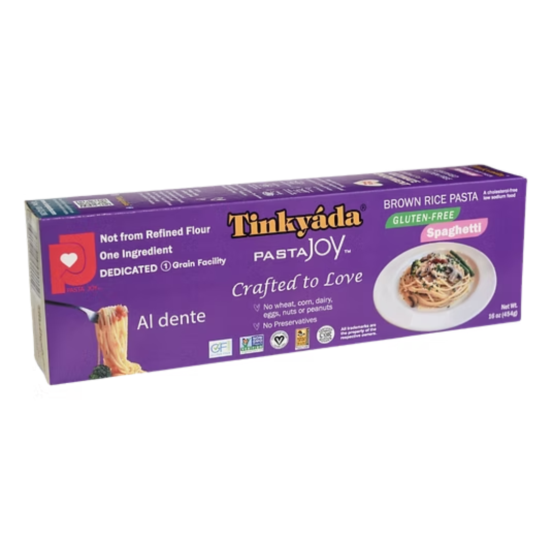 Tinkyada Brown Rice Pasta Spaghetti With Bran 454g
