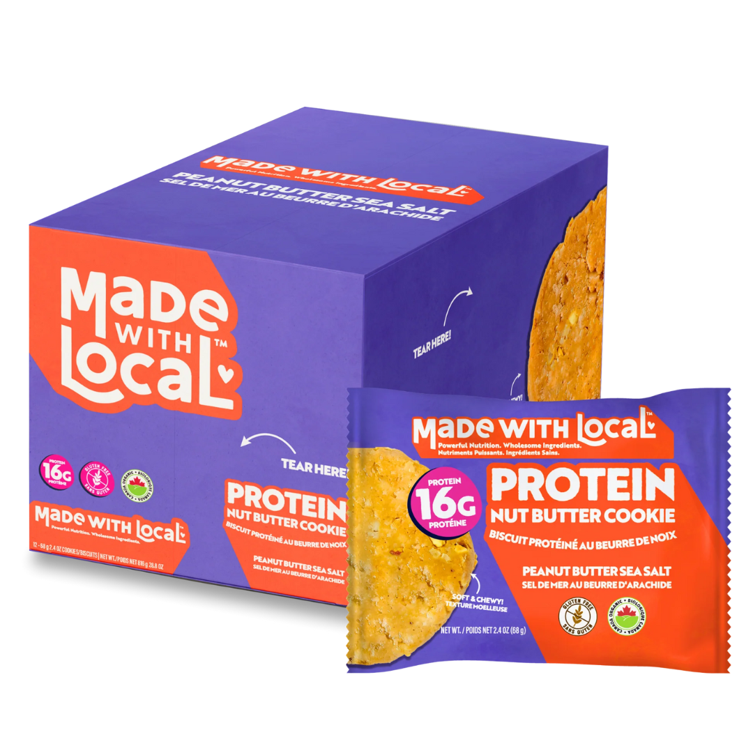Made With Local Peanut Butter Sea Salt 68g