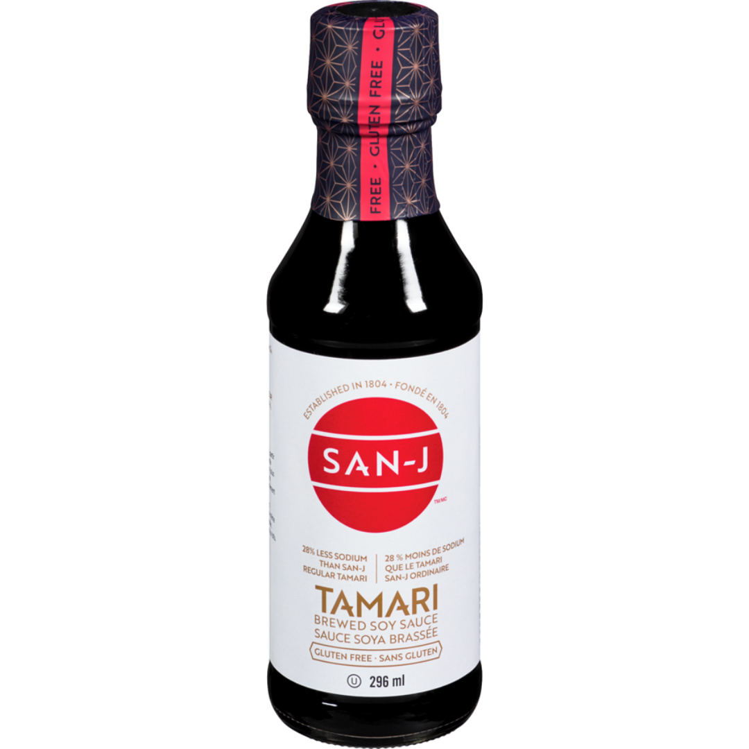 San-J Gluten Free Lite Tamari 296ml