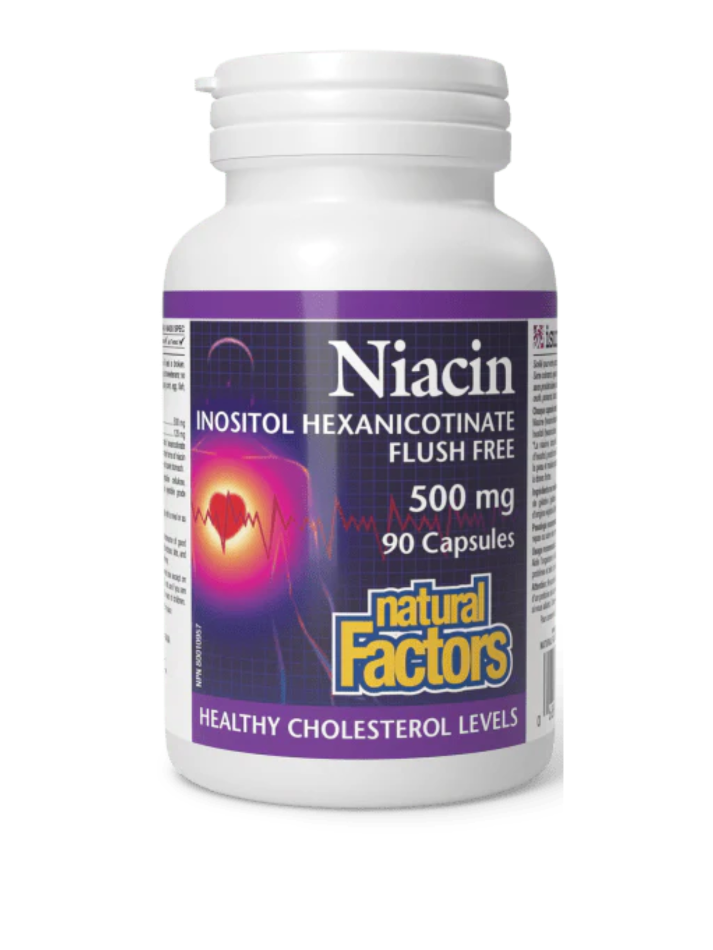 Natural Factors Niacin Flush Free 90 Capsules