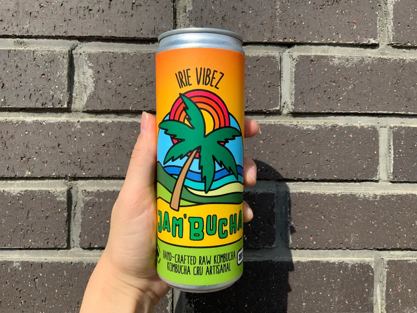 Jam’bucha Kombucha - Mango Lime (Irie Vibes)