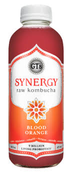 GT's Synergy Blood Orange Kombucha 480ml (Refrigerated)