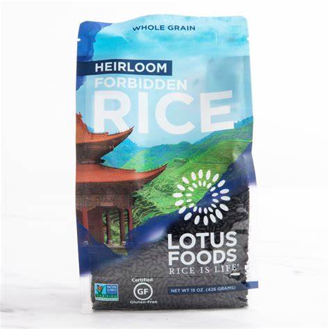 Lotus Foods Forbidden Black Rice 425g