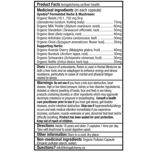 Living Alchemy Liver Health + 60 Cap