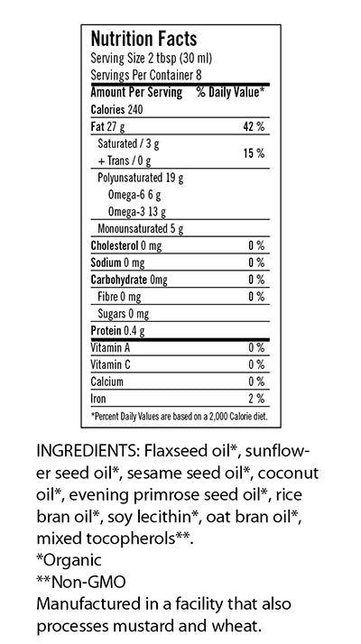 Flora Udo's Omega 3+6+9 Blend 500ml