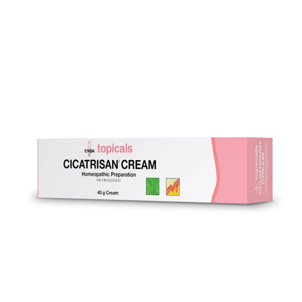 UNDA Topicals Cicatrisan Homeopathic Cream 40g