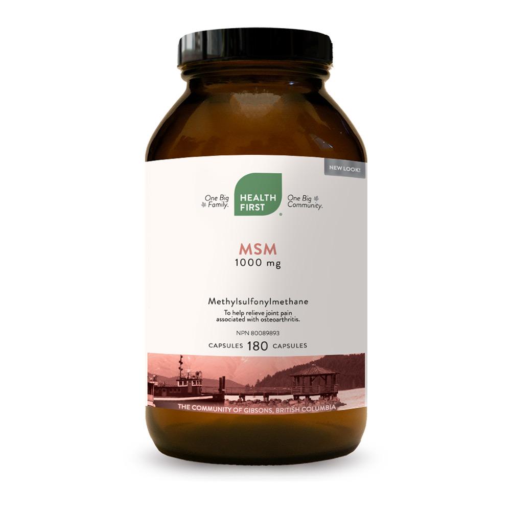 Health First MSM 180 Capsules