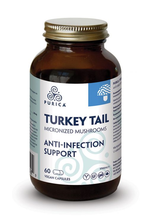 Purica Turkey Tail 60 Veggie Capsules