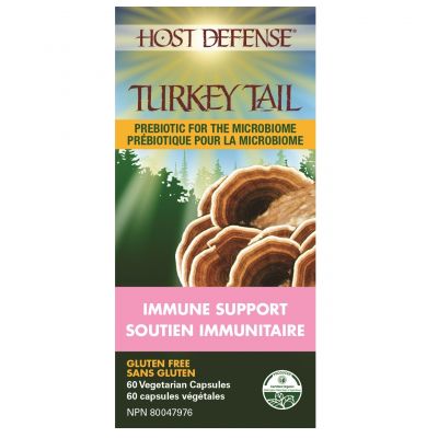 Host Defense Turkey Tail 60 Veg Capsules