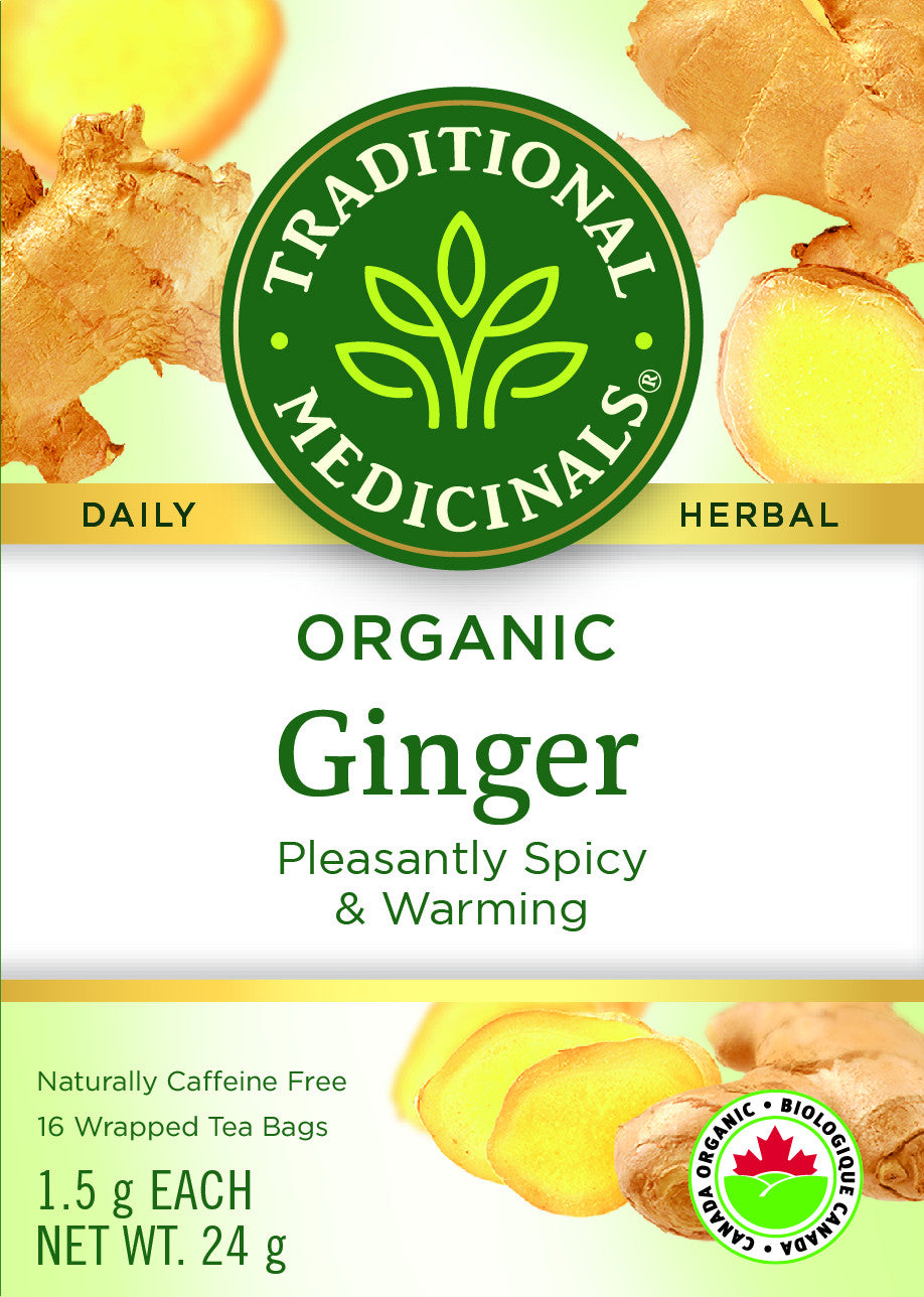 Traditional Medicinals Organic Ginger 16 Tea Bags