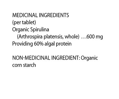 Gandalf Spirulina Organic 150 Tablets
