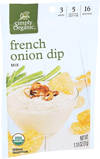 Simply Organic French Onion Dip Mix 31g