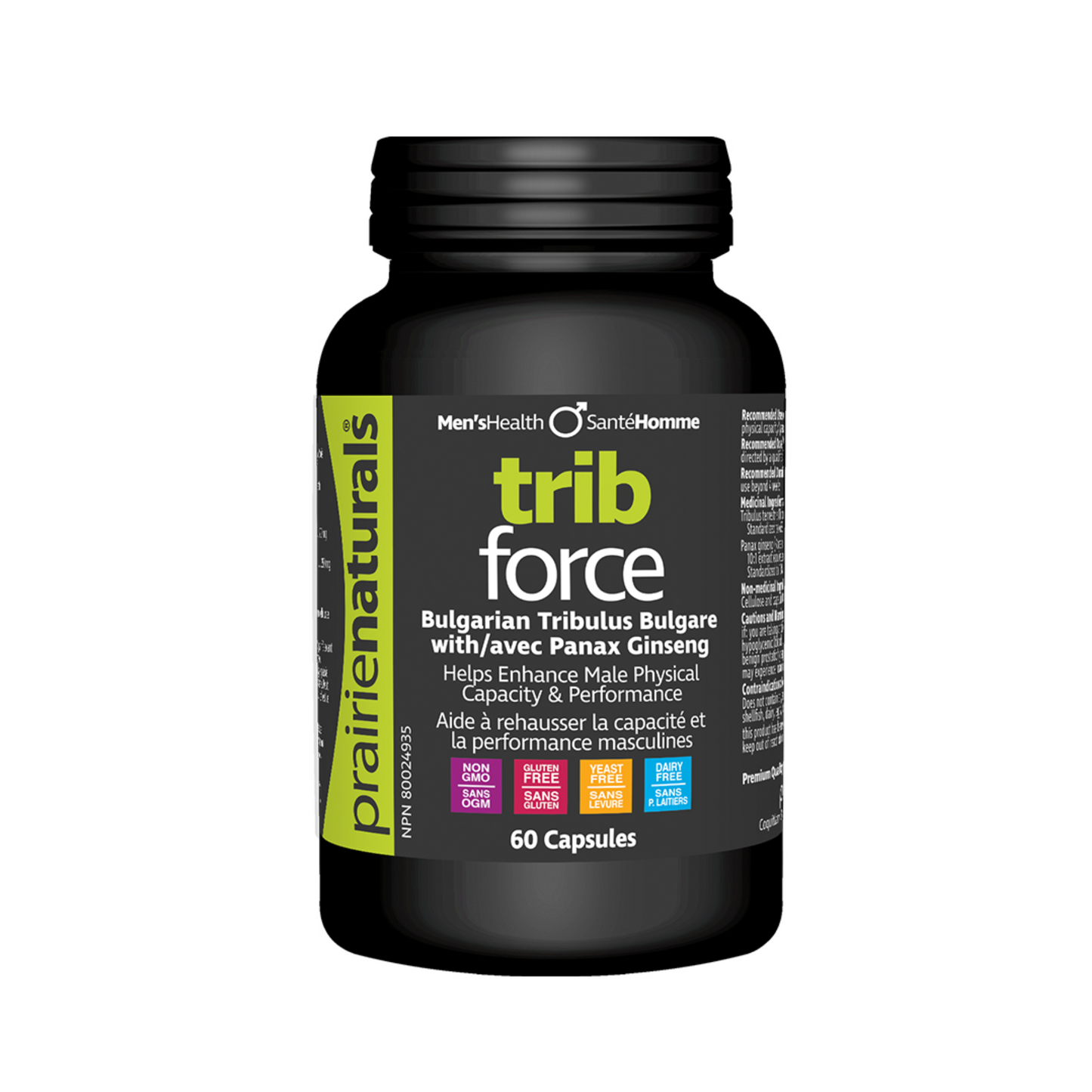 Prairie Naturals Trib Force 60 Capsules