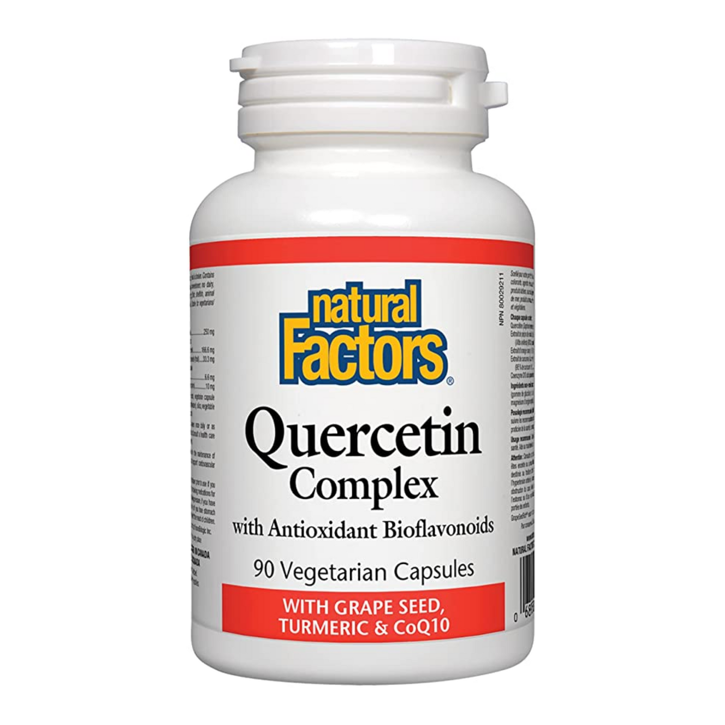 Natural Factors Quercetin Complex 90 Vegetarian Capsules