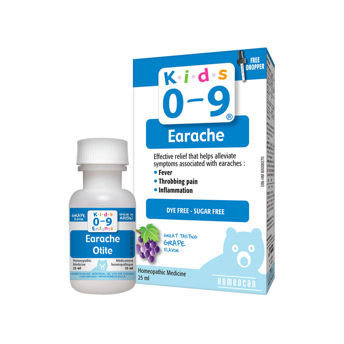 Homeocan Kids 0-9 Earache Solution 25ml