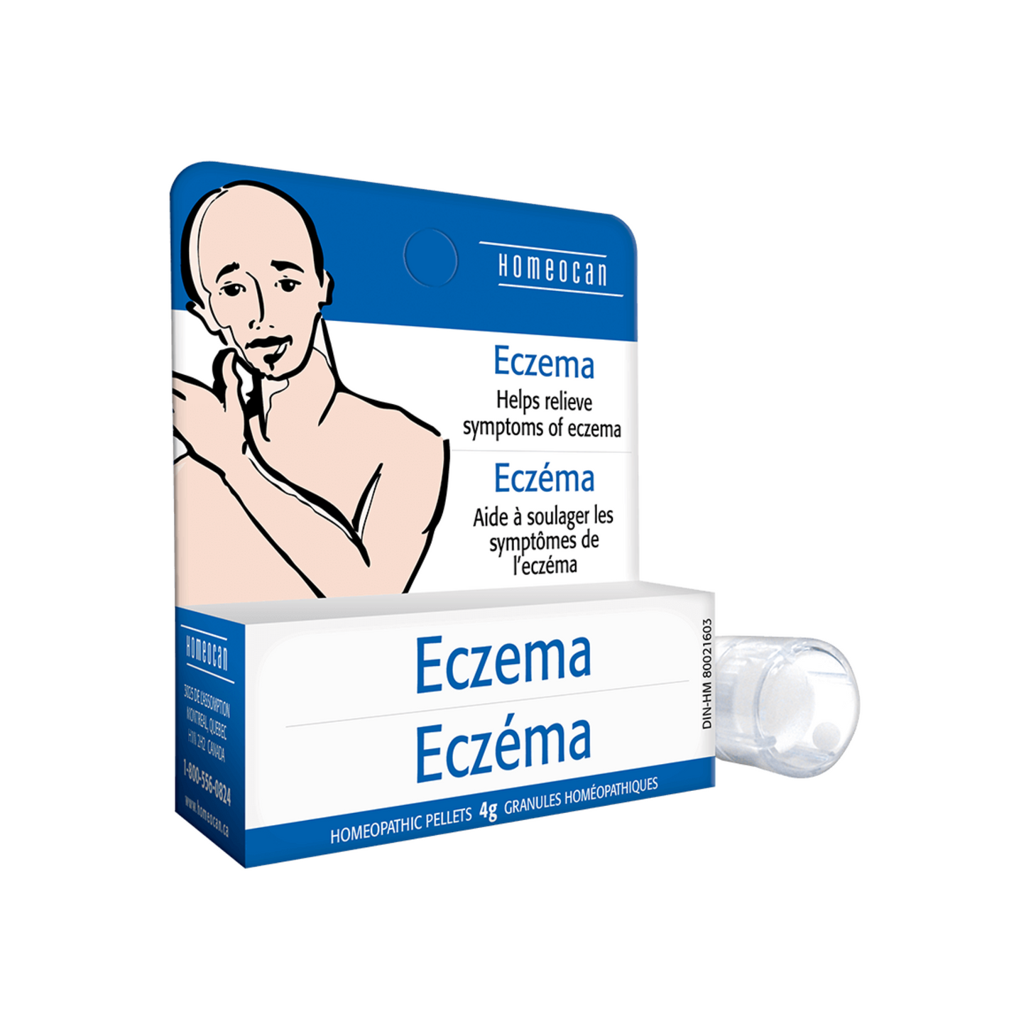 Homeocan Eczema Pellets 4g