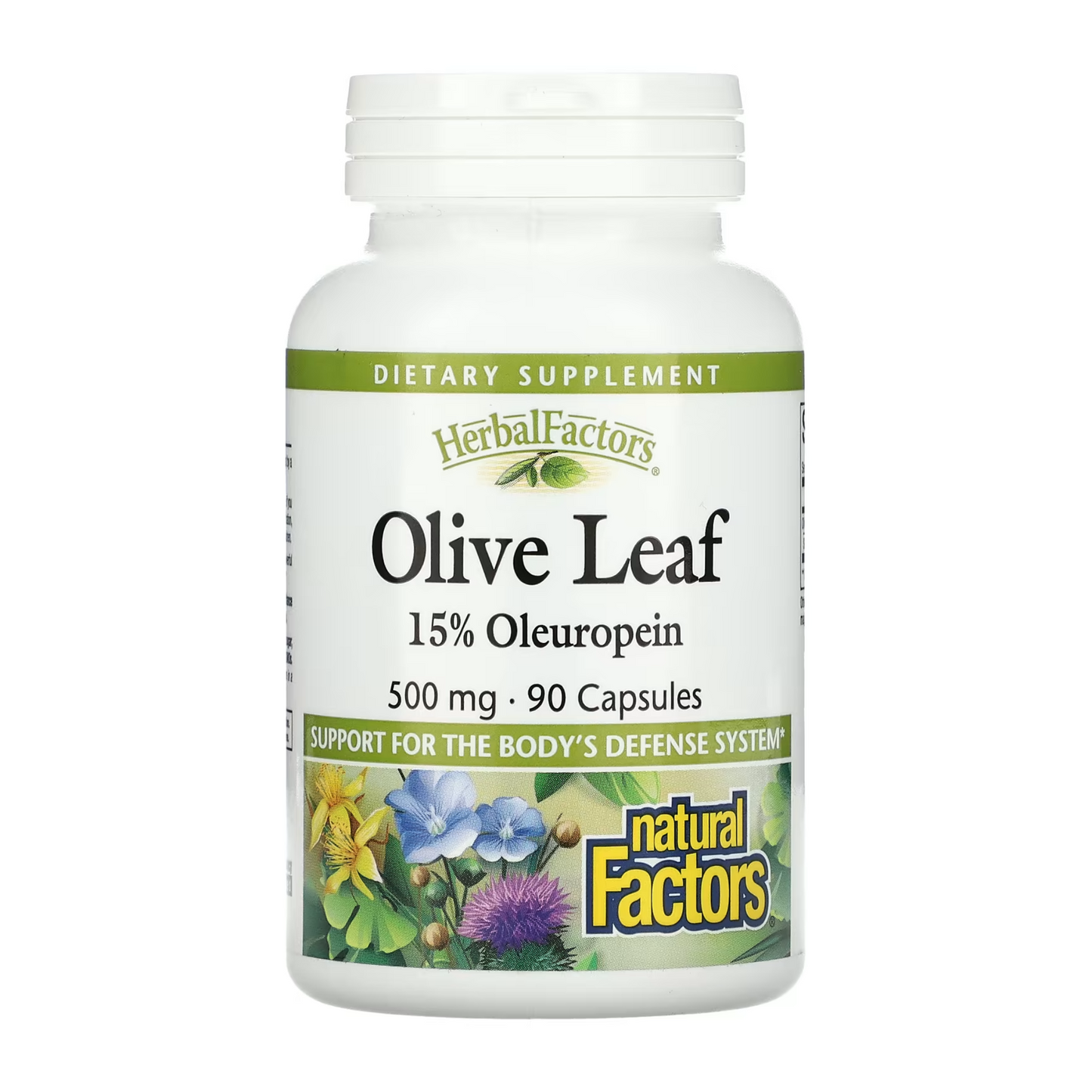 Natural Factors Olive Leaf 90 Capsules