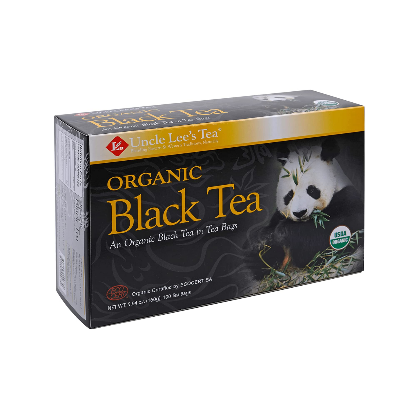 Uncle Lee's Organic Black Tea 100 Tea Bags