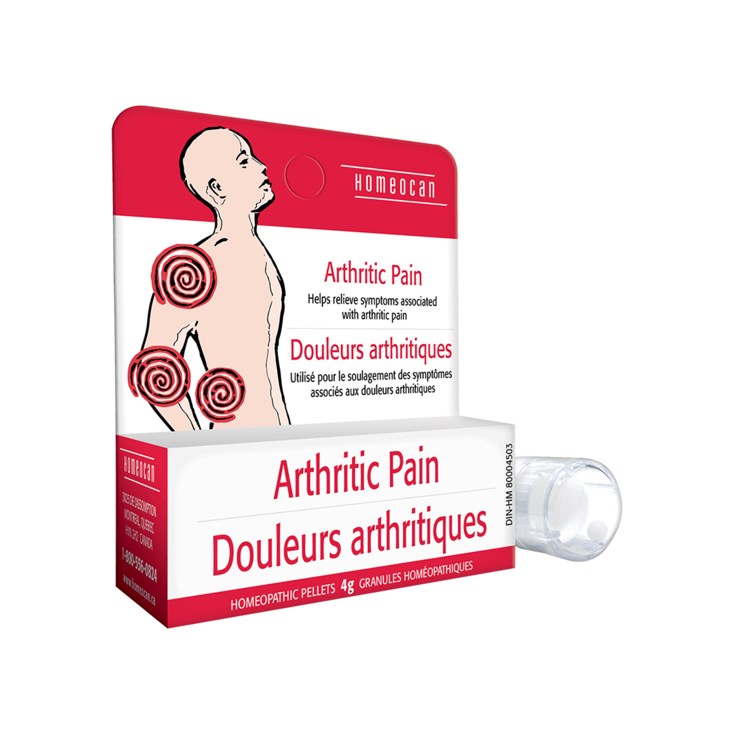Homeocan Arthritic Pain Pellets 4g