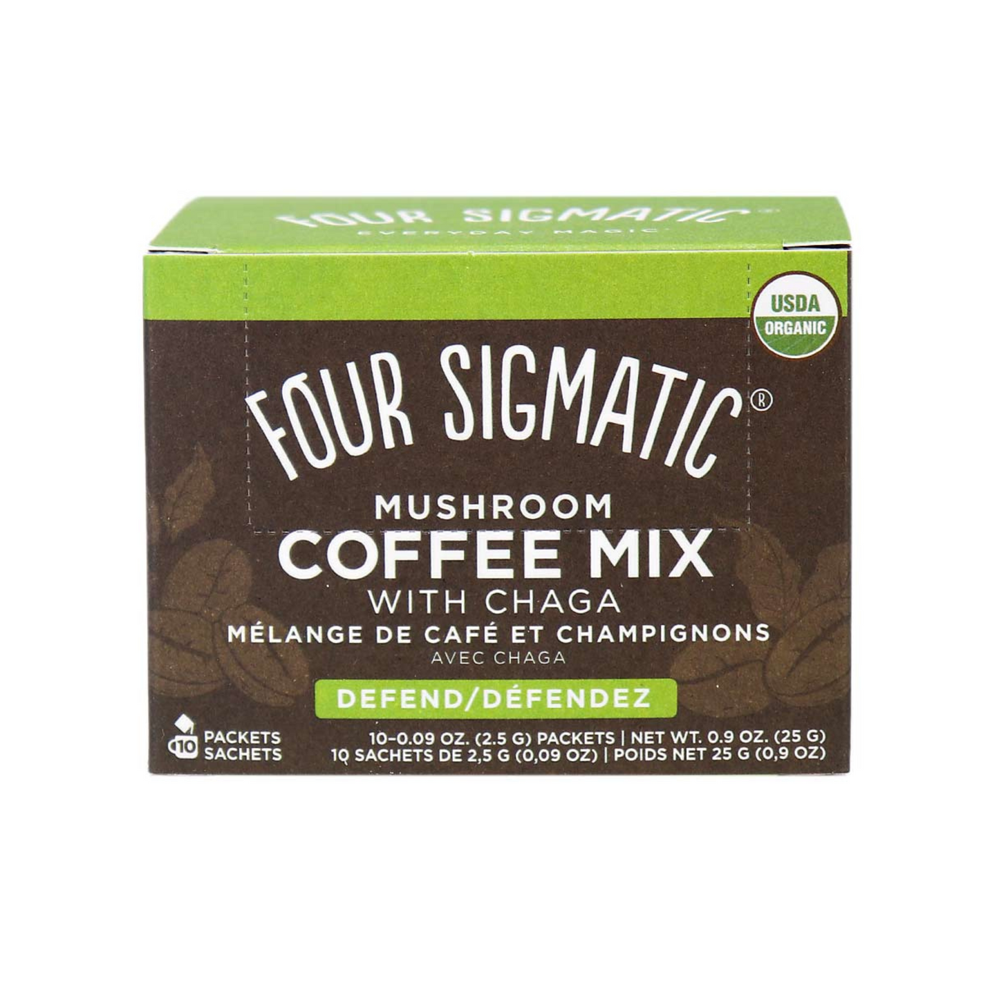 Four Sigmatic Mushroom Coffee Mix with Chaga 10 Packets